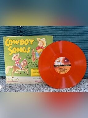 Vintage-Cowboy Songs That Children Enjoy (catalog number 2227)-Peter Pan Records